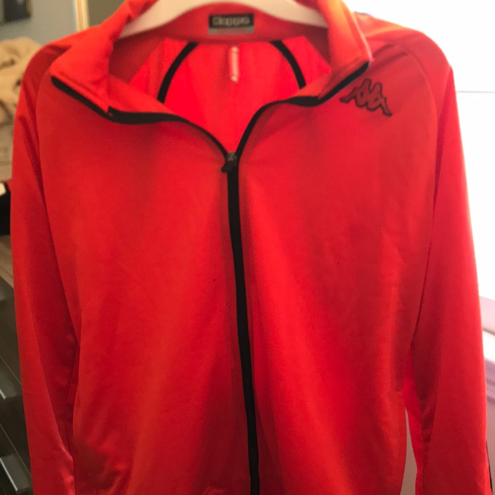Orange Kappa Tracksuit TOP ONLY